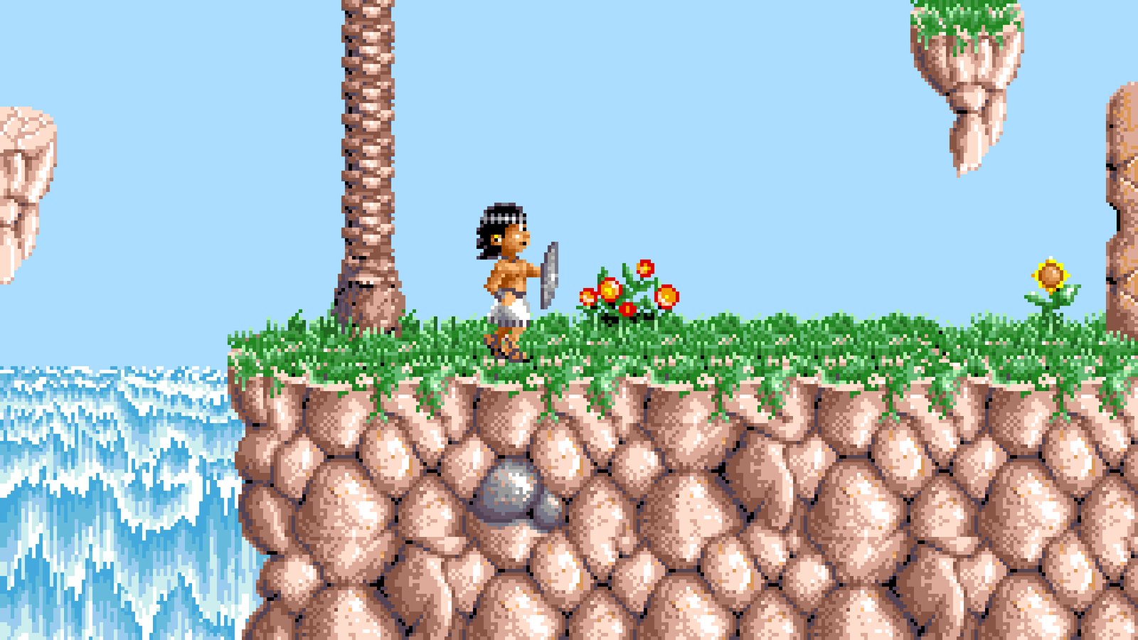 The hanging gardens in the 1993 Amiga build